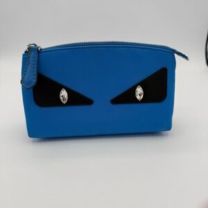 Fendi Black Leather Detail